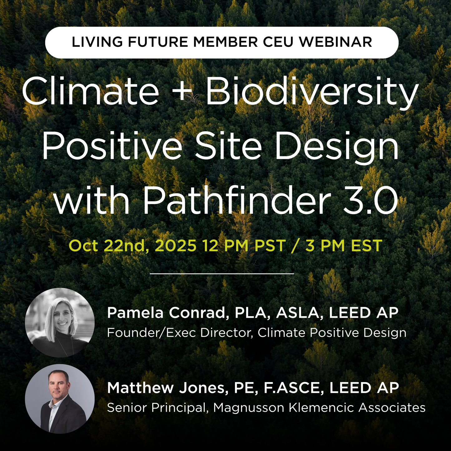 Member Webinar: Climate + Biodiversity Positive Site Design with Pathfinder 3
