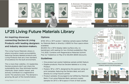 Living Future Materials Library at LF25